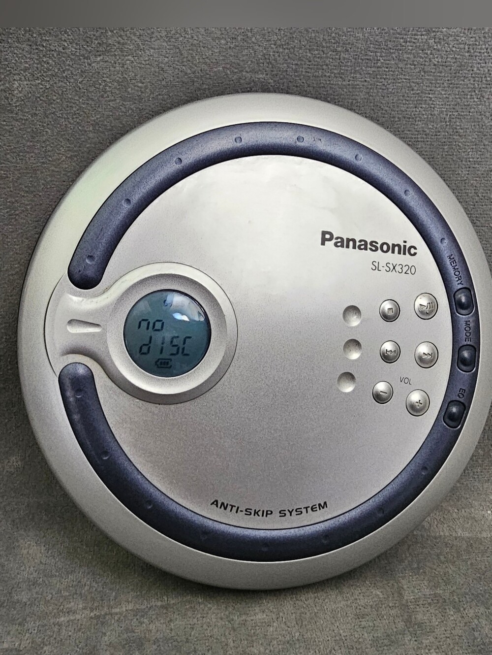 Panasonic SL-SX320 Personal Portable CD Player Anti-Skip System Working B3-14